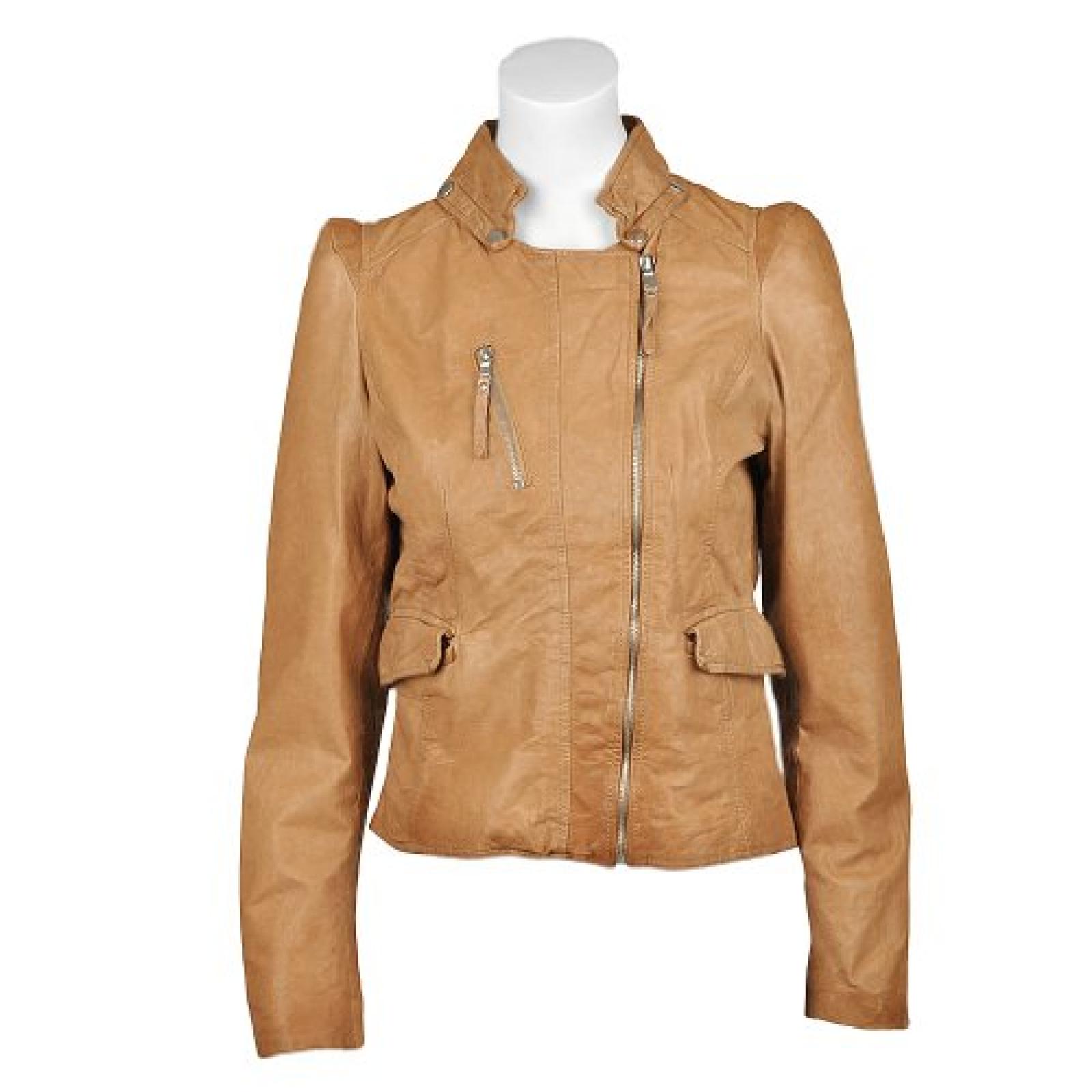 Arma Lederjacke "Gawn" cream Gr. 38 Arma Lederjacke "Gawn" cream Gr. 38